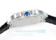 Swiss Copy THB Cartier Santos de Cartier Gray Dial Leather Strap Watch (4)_th.jpg